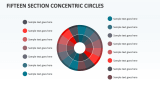 Fifteen Section Concentric Circles - Slide 1