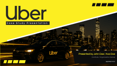 Uber Case Study Presentation - Slide 1