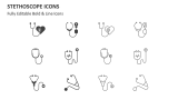 Stethoscope Icons - Slide 2
