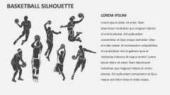 Basketball Silhouette - Slide 1