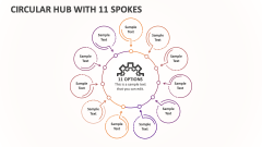Circular Hub with 11 Spokes - Slide 1