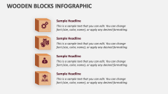 Wooden Blocks Infographic - Slide 1