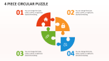 4 Piece Circular Puzzle - Slide 1