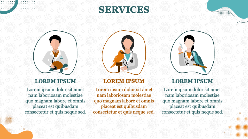 Free Vet Clinic Presentation Theme for Google Slides and PowerPoint