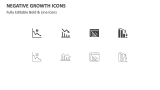 Negative Growth Icons - Slide 2