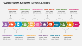 Workflow Arrow Infographics - Slide 12