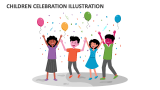 Children Celebration Illustration - Slide 2