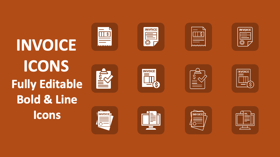 Invoice Icons - Slide 1