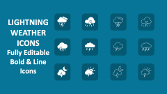 Lightning Weather Icons - Slide 1