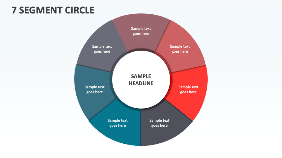 7 Segment Circle - Slide 1