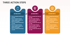 Three Action Steps - Slide 1