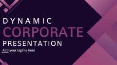 Dynamic Corporate Presentation - Slide 1