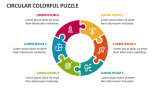 Circular Colorful Puzzle - Slide 6