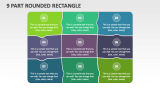 9 Part Rounded Rectangle - Slide 1