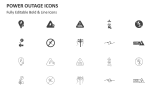 Power Outage Icons - Slide 2