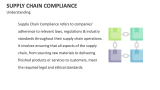 Understanding Supply Chain Compliance - Slide 2