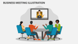 Business Meeting Illustration - Slide 2