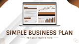 Simple Business Plan - Slide 1