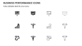 Business Performance Icons - Slide 2