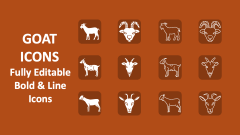 Goat Icons - Slide 1