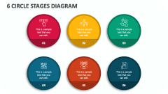 6 Circle Stages Diagram - Slide 1