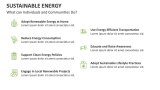What can Individuals and Communities Do Sustainable Energy? - Slide 6