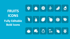 Fruits Icons - Slide 1