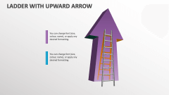Ladder with Upward Arrow - Slide 1