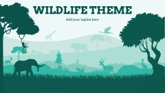 Wildlife Theme - Slide 1