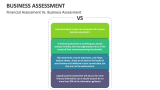 Financial Assessment Vs. Business Assessment - Slide 9