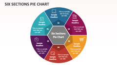 Six Sections Pie Chart - Slide 1