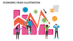 Economic Crisis Illustration - Slide 1