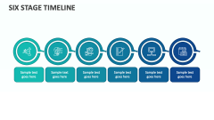 Six Stage Timeline - Slide 1