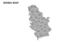 Serbia Map - Slide 2