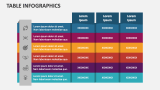 Table Infographics - Slide 7