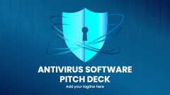 Antivirus Software Pitch Deck - Slide 1