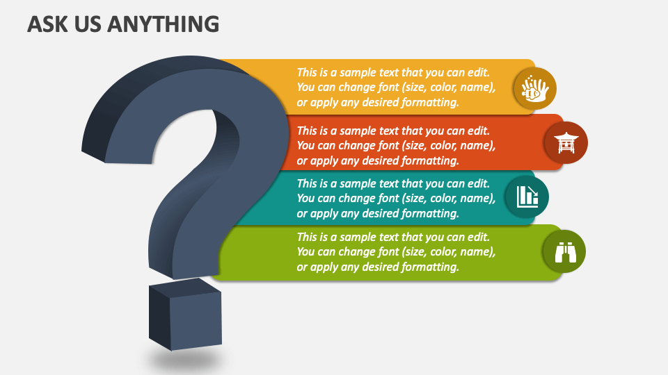 Ask Us Anything PowerPoint and Google Slides Template PPT Slides
