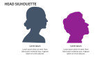 Head Silhouette - Slide 1