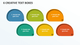 6 Creative Text Boxes - Slide 1