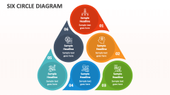 Six CIrcle Diagram - Slide 1