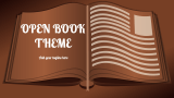 Open Book Theme - Slide 1