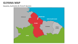 Guyana Map - Slide 4