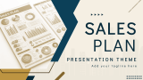 Sales Plan Presentation Theme - Slide 1