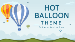 Hot Balloon Theme - Slide 1
