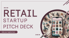 Retail Startup Pitch Deck - Slide 1