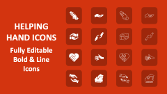 Helping Hand Icons - Slide 1