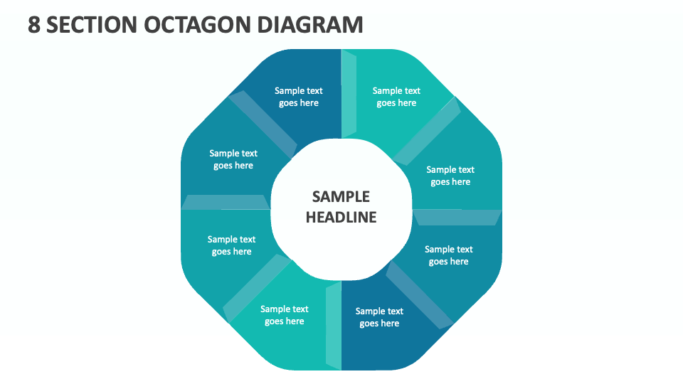 8 Section Octagon Diagram - Slide 1