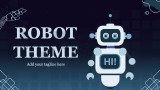 Robot Presentation Theme - Slide 1