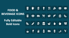 Food & Beverage Icons - Slide 1