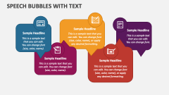 Speech Bubbles with Text - Slide 1